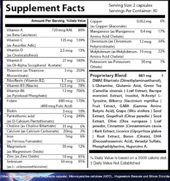 Memory Lift Supplements