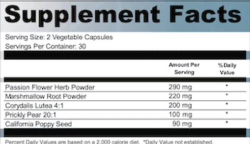 NeuroPure supplement facts